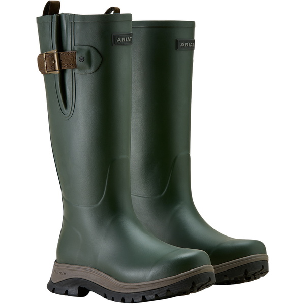 2026 Ariat Mens Woodstock Rubber Wellington Boot 10063878 - Olive Night